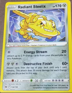 Check the actual price of your Steelix 15/111 Pokemon card