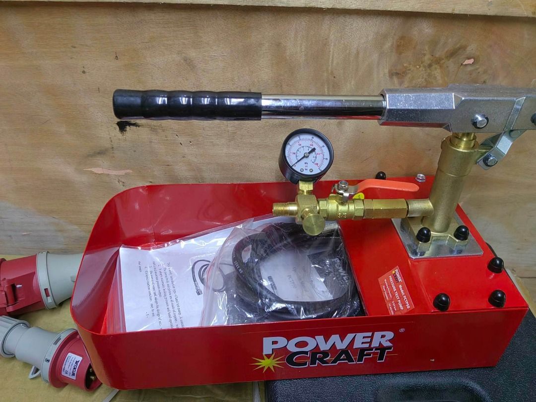 Powercraft Hand Test Pump, Commercial & Industrial, Construction Tools ...