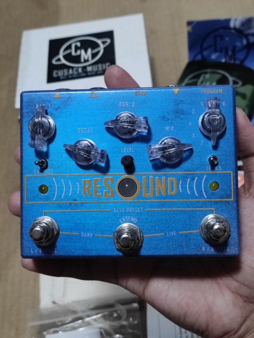 PRESTINE! - Cusack Resound Reverb w/COMPLETE BOX - CAVITE/TAFT/SM SUCAT ...