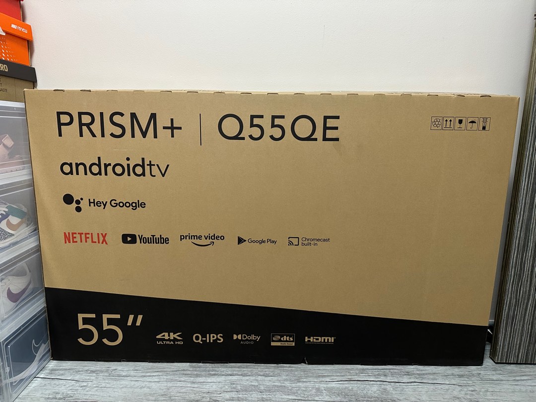 Prism+ Q55QE, TV & Home Appliances, TV & Entertainment, TV on Carousell