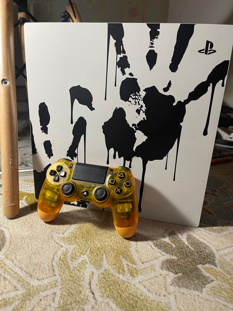 Playstation 4 pro limited edition death online stranding