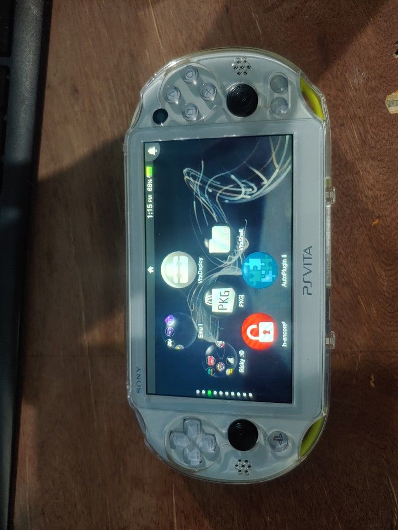 Ps Vita Slim Jailbreak with 128gb sd card, Video Gaming, Video Game