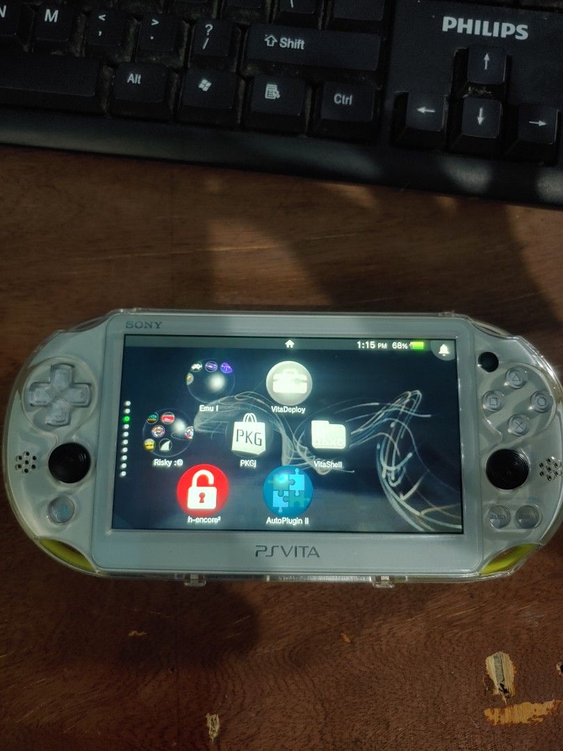 Ps Vita Slim Jailbreak with 128gb sd card, Video Gaming, Video Game