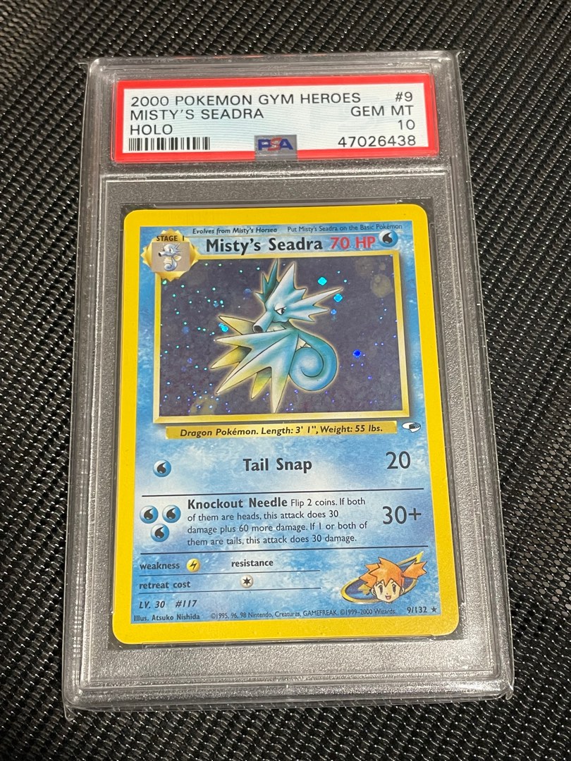 misty's seadra pokemon card value Amazon.com: Pokemon Card - PreRelease Promo #9/132