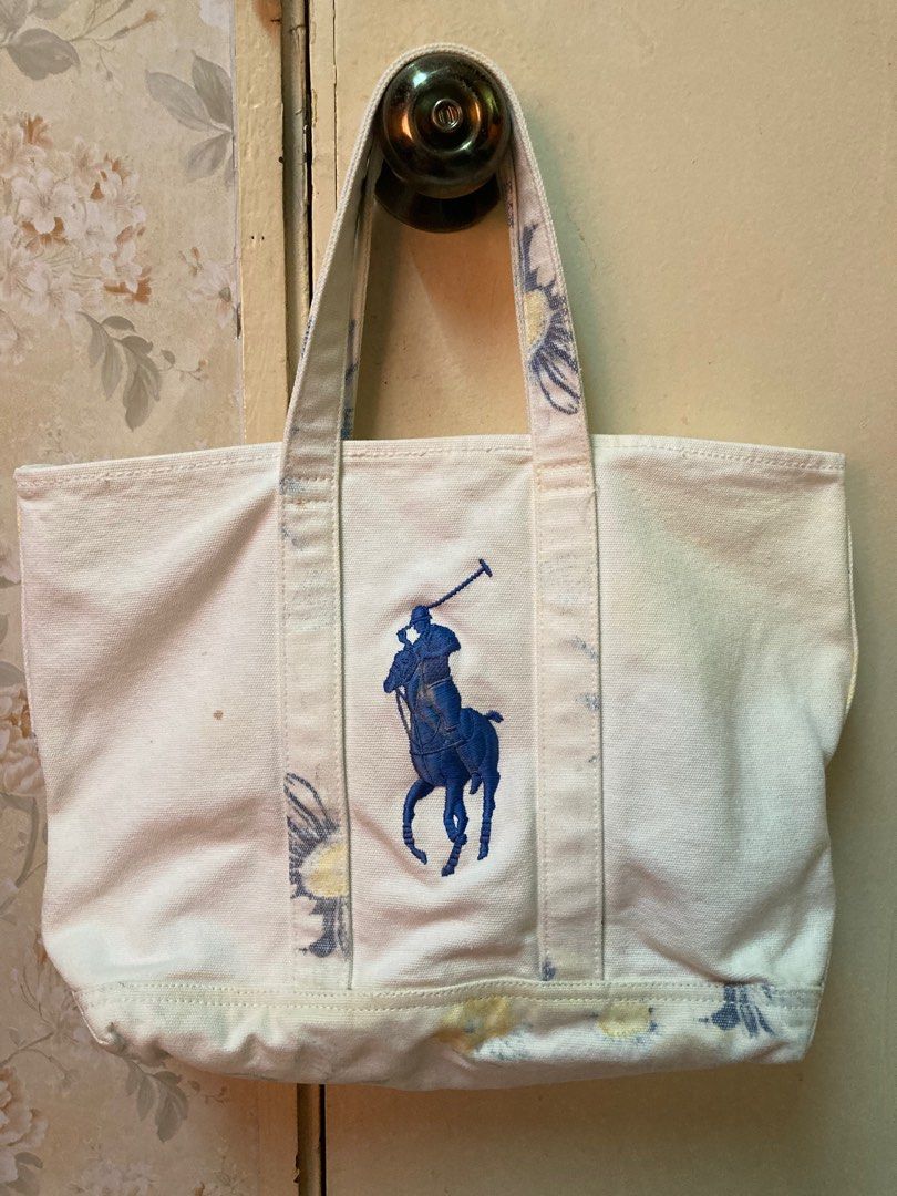 Ralph Lauren floral tote bag shoulder bag