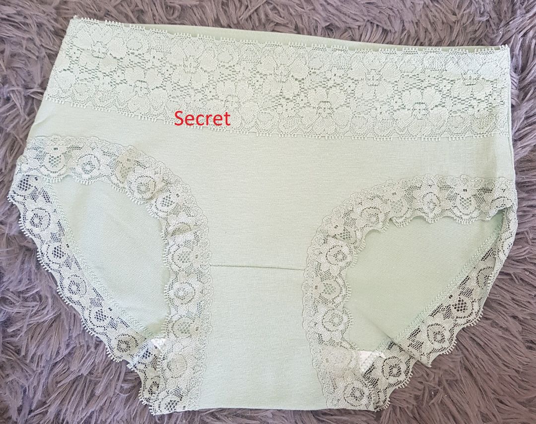 Lace Seamless Low Waist Panty 2 Pcs, Lingerie, Panties Free Delivery India.
