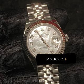 Rolex Datejust 28 Jubilee - Watch Protective Film Rolex Ladies 278274 - 𝐋𝐄𝐆𝐀𝐂𝐘™ Diamond Shield - Rolex Watch - Watch Protective Sticker - Watch Protection