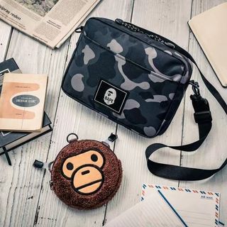 BAPE KIDS monkey mini messenger bag - AliExpress