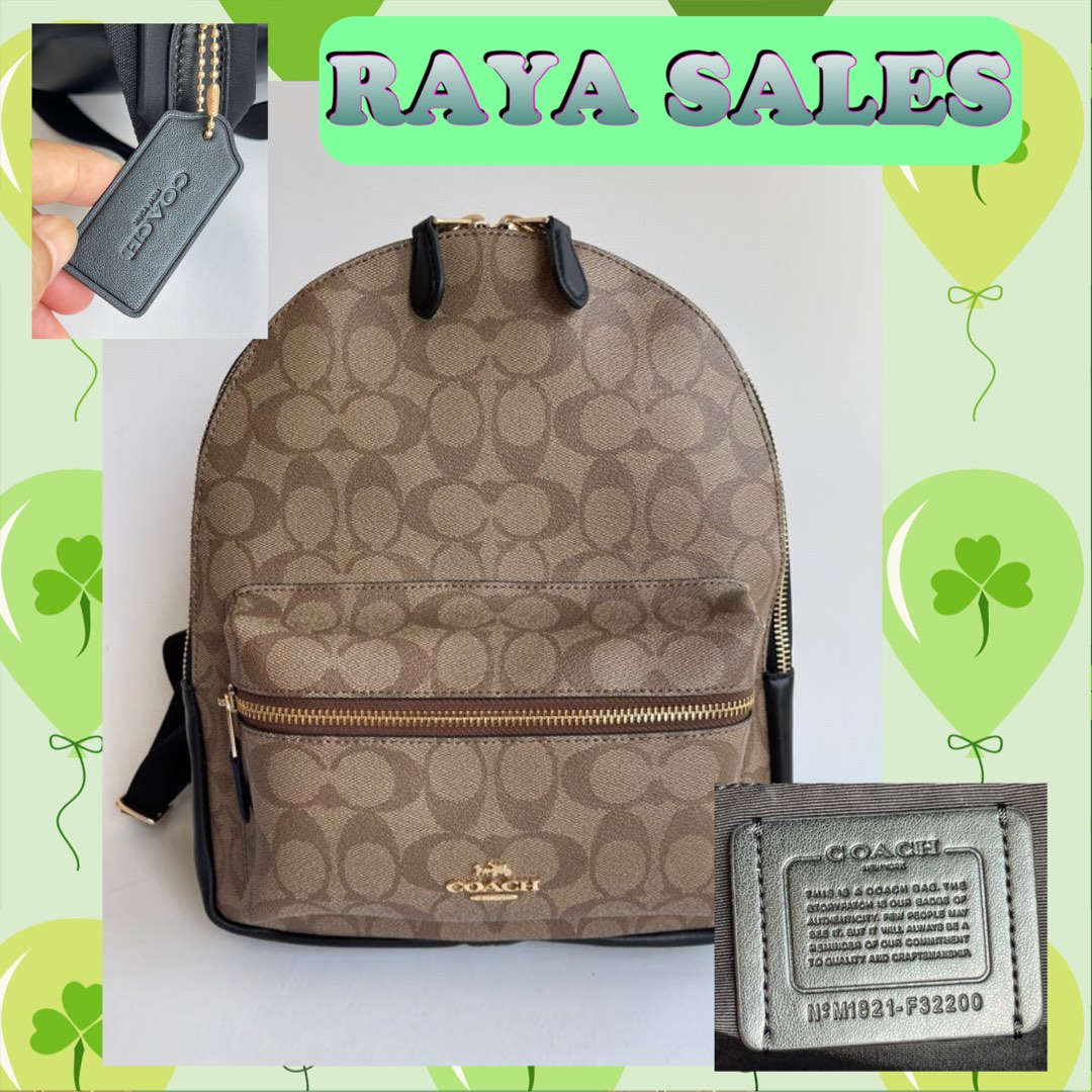 Coach backpack purse sale discount