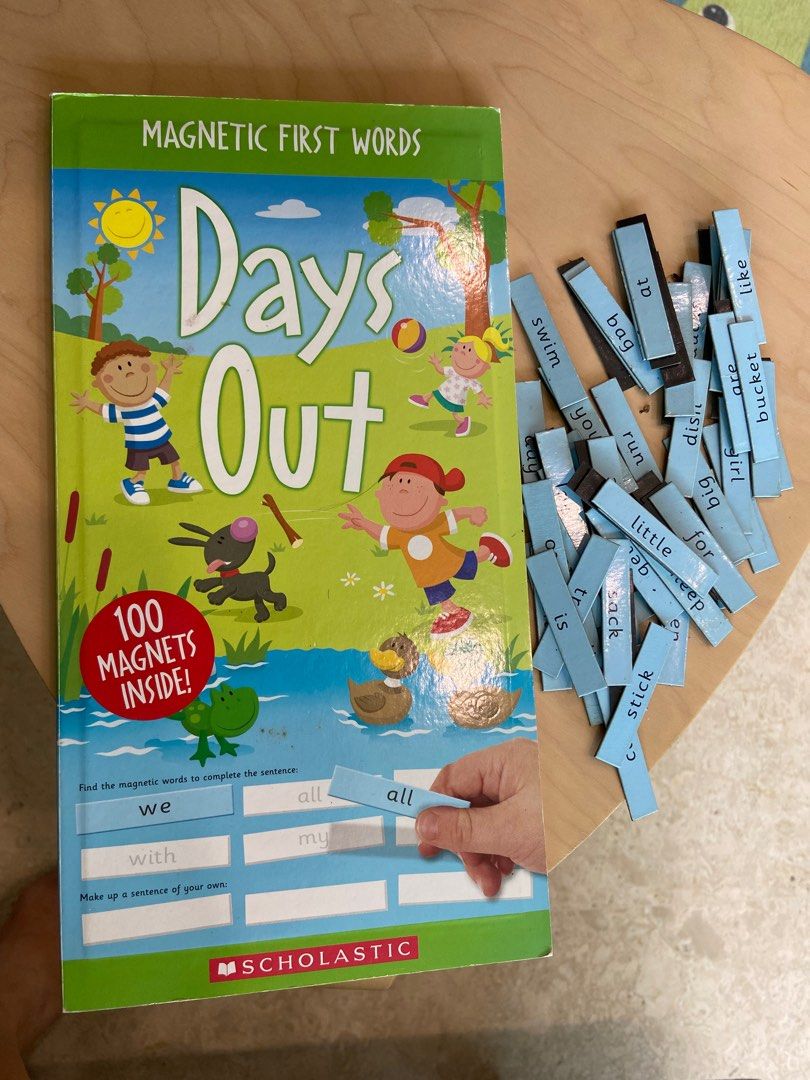 Scholastic first words, Hobbies & Toys, Toys & Games on Carousell