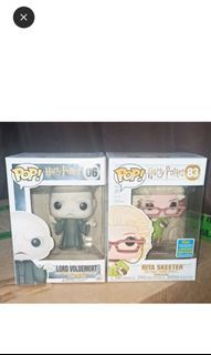 [SET OF 2] Harry Potter Funko Pop Bundle: Rita Skeeter & Lord Voldemort