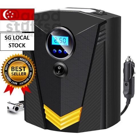 SG FREE 🚚] 150 PSI Portable Car Air Compressor DC 12V Digital Tire  Inflator Air Pump 150 PSI Auto Air Pump for Car Motorcycle LED Light, Car  Accessories, Accessories on Carousell