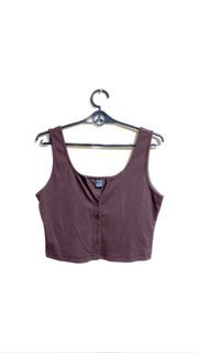 shein sleeveless cropped top set