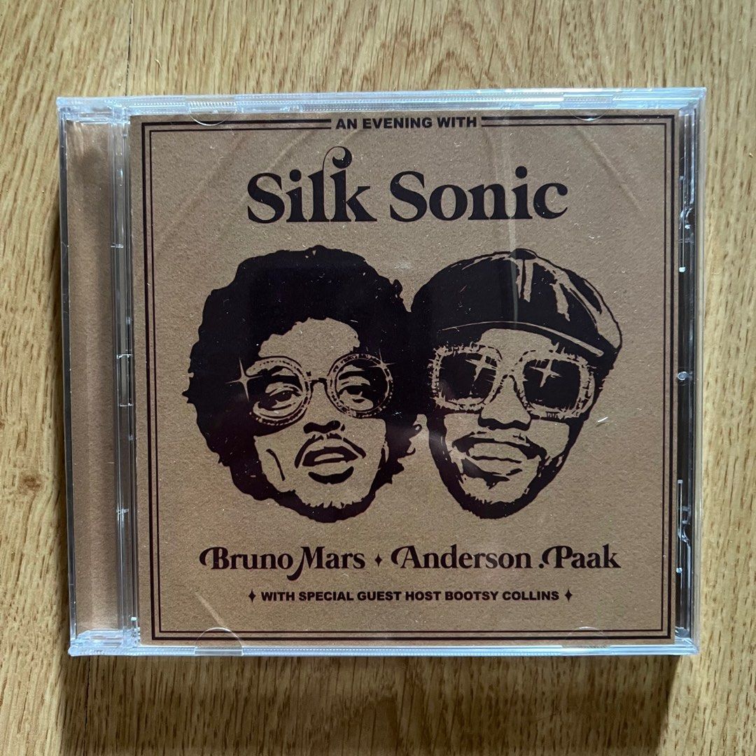 Silksonic - Bruno Mars Anderson Paak - CD (Category: CDs & DVDs) located in Manila. Submitted by plaka.mnl (Listing ID 1220377053, Image 2). Description: Silksonic - Bruno Mars Anderson Paak - CD Brand New Sealed.
