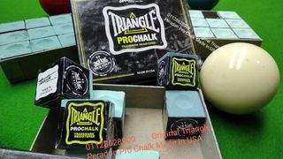 Snooker Chalk Original Triangle Peradon Pro made in USA