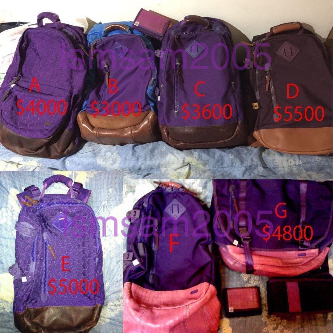 SOLD] visvim 山下紫ballistic purple E-CAT 18L 20L 22L 25L backpack 