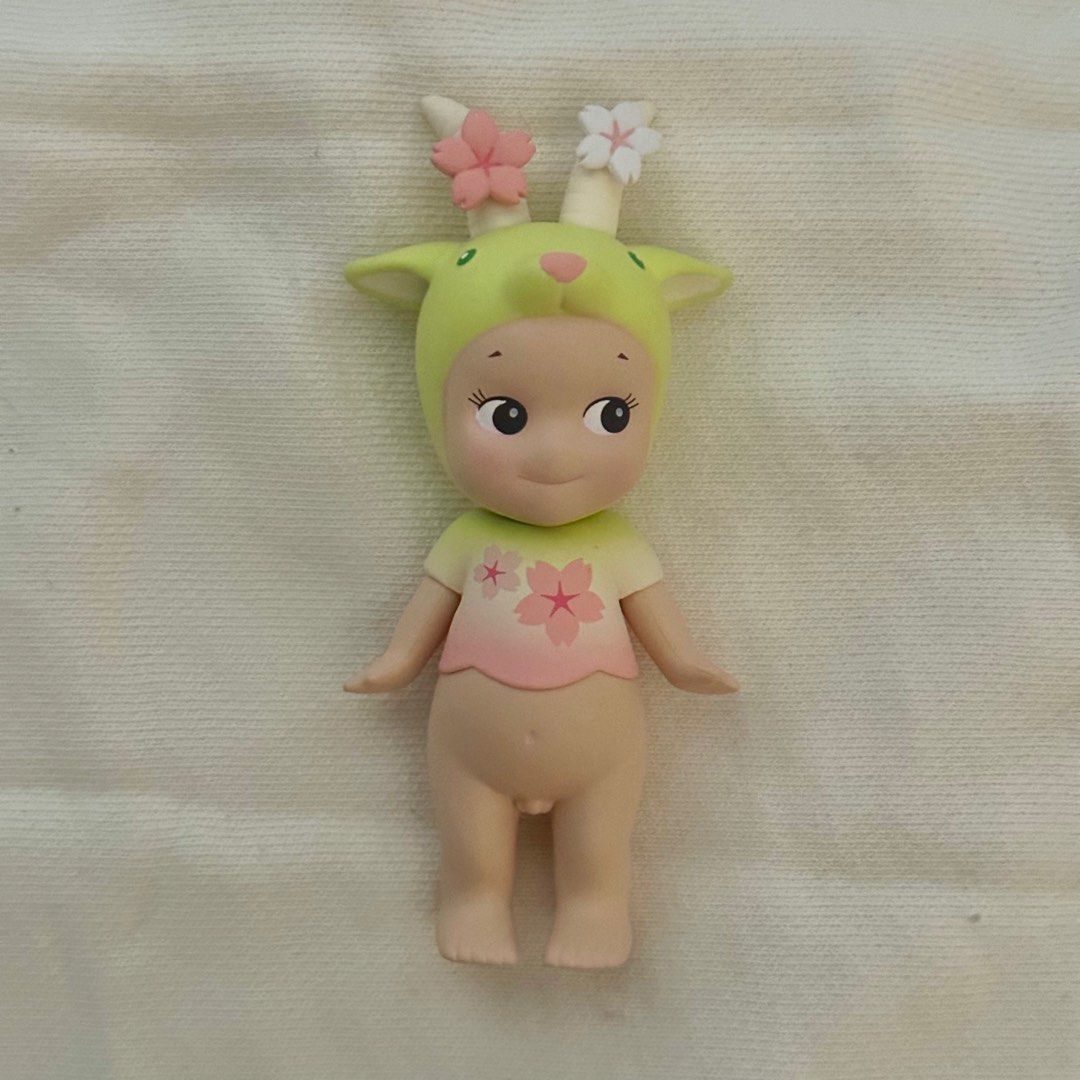 sonny angel goat (Category: Designer & Blind Box Toys) located in Manila. Submitted by user22514935 (Listing ID 1220355340, Image 1). Description: sonny angel goat cherry blossom peaceful spring series.
