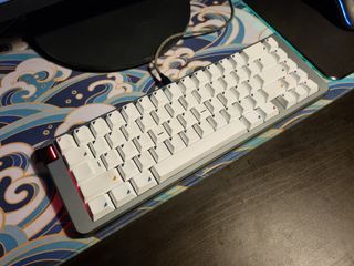 超人気高品質 Space65 R3 自作キーボード Quicksilver PC周辺機器