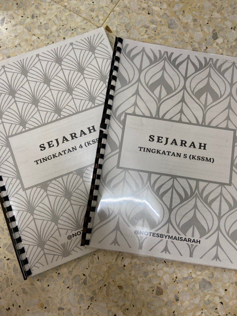 SPM SEJARAH NOTA RINGKAS KSSM TINGKATAN 4 & 5, Hobbies & Toys, Books