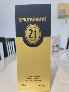 Springbank 21 (2022) whisky