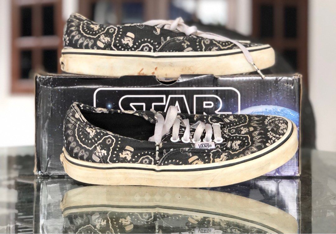 Star wars x vans new arrivals authentic stormtrooper bandana shoes