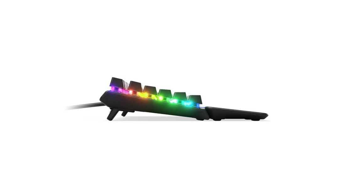 STEELSERIES APEX PRO MECHANICAL GAMING KEYBOARD ADJUSTABLE SWITCHES (Category: Computer Keyboard) located in San Juan City. Submitted by blueswitchpc (Listing ID 1153373768, Image 3). Description: STEELSERIES APEX PRO MECHANICAL GAMING KEYBOARD ADJUSTABLE SWITCHES. Discounted Price for Bulk Orders‼️ Message us to place your order. Specs Details: https://steelseries.com/gaming-keyboards/apex-pro Mode of Payment Payment: COD, BPI, BDO, GCash🏦💸 De