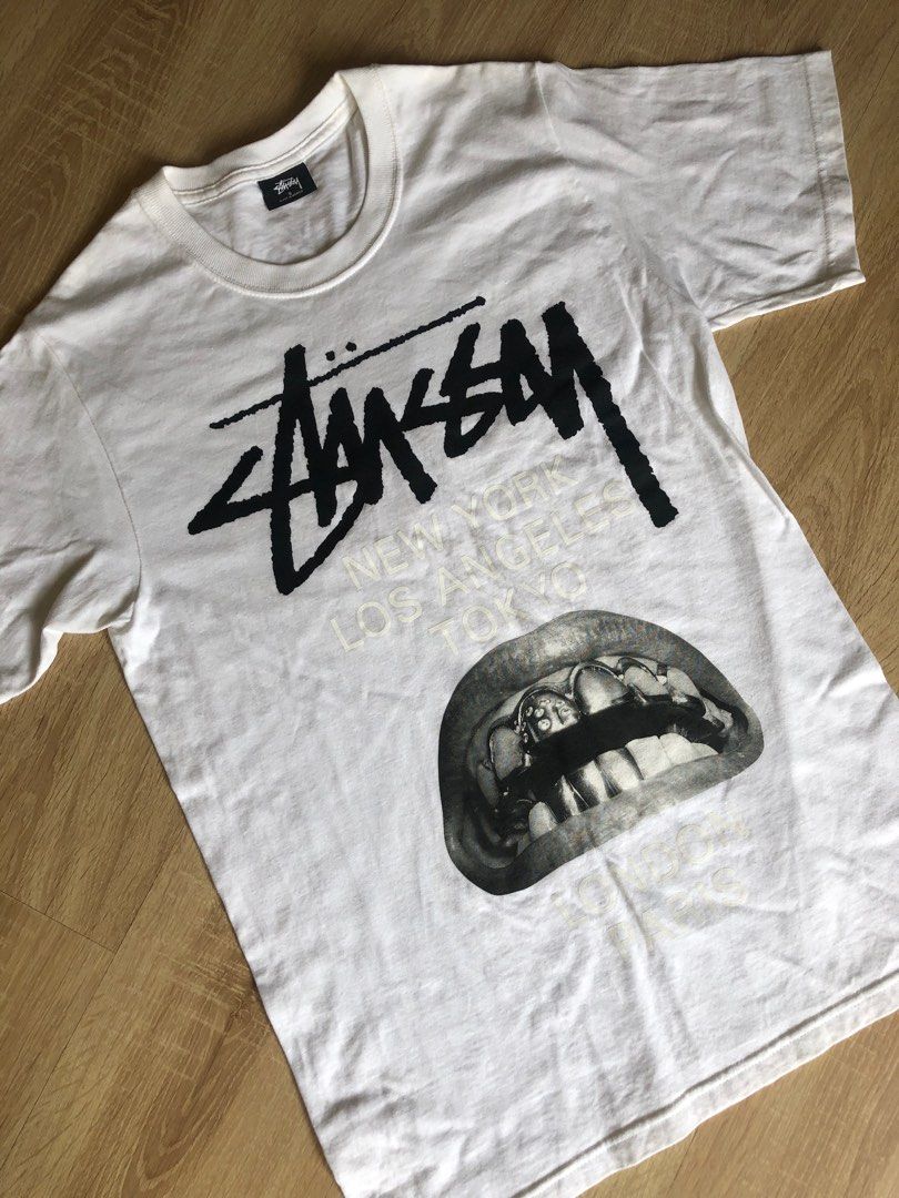 Stussy x Rick Owens World Tour Collection T-Shirt White, Men's Fashion,  Tops & Sets, Tshirts & Polo Shirts on Carousell