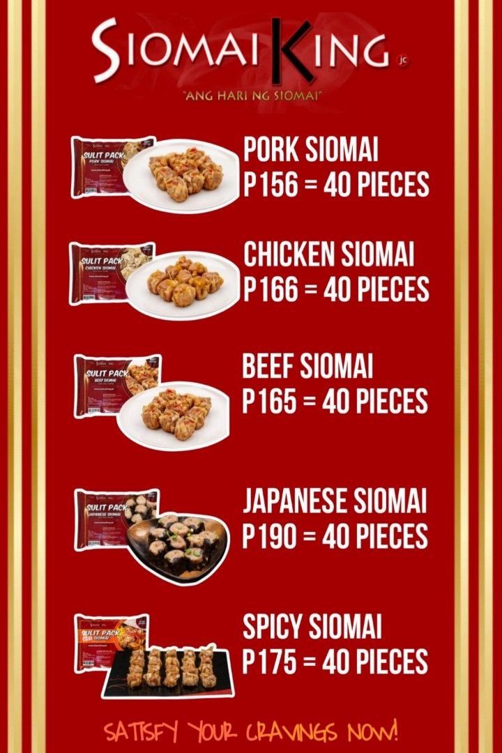 SULIT PACK SIOMAI KING, Food & Drinks, Chilled & Frozen Food on Carousell