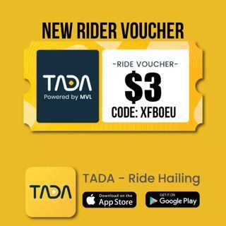 Tada New Rider $3 Voucher