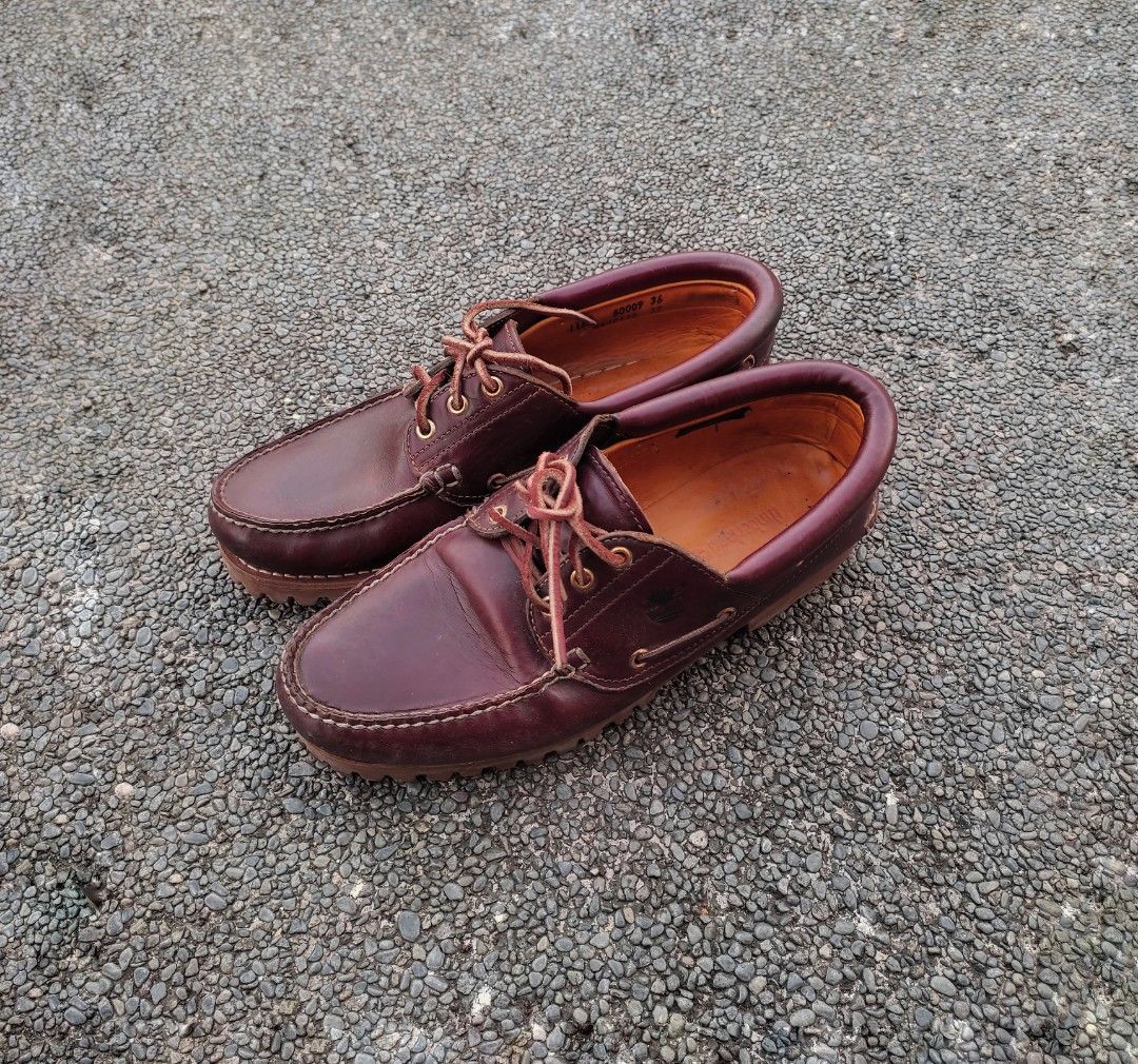 Timberland 3 Eye Classic Lug Oiled Oxblood Burgundy Men s Fashion
