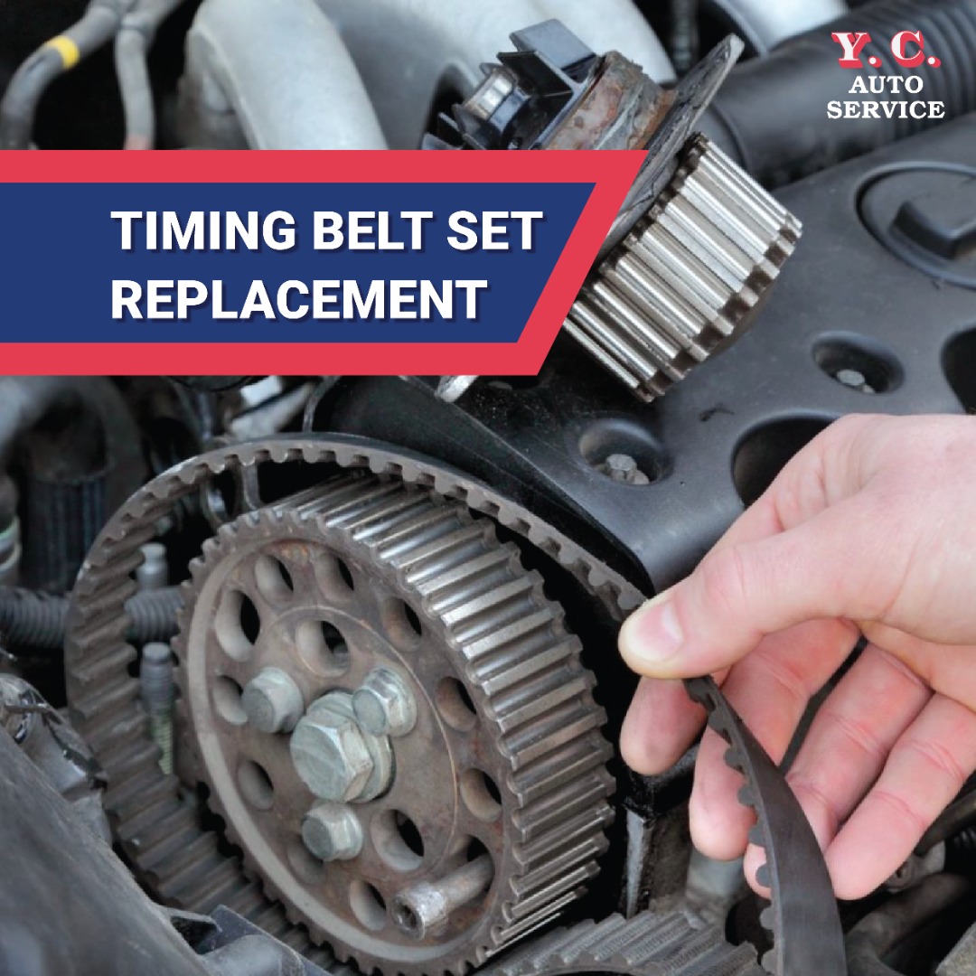TIMING BELT SET REPLACEMENT, Car Accessories, Car & Services