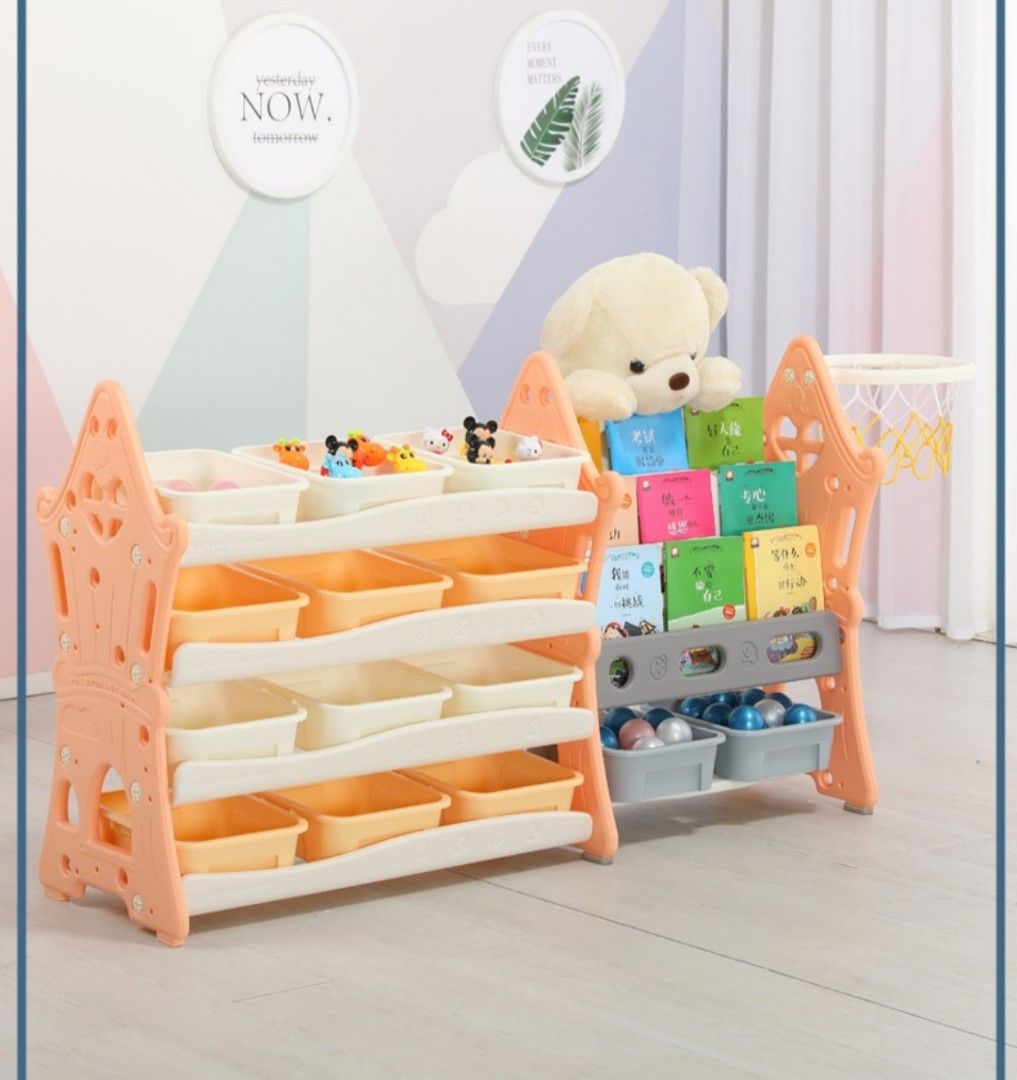 Toy storage + bookshelf Kids bookshelf toys storage Free deliver