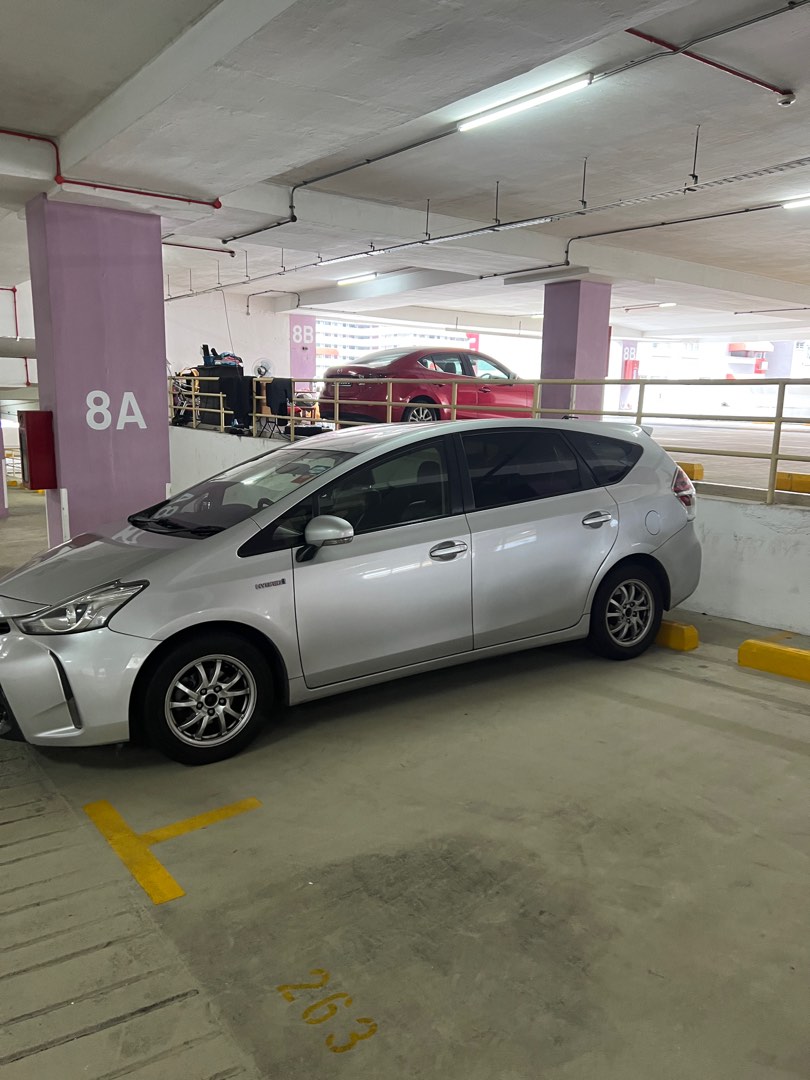 Toyota Prius Alpha Hybrid, Cars, Car Rental on Carousell