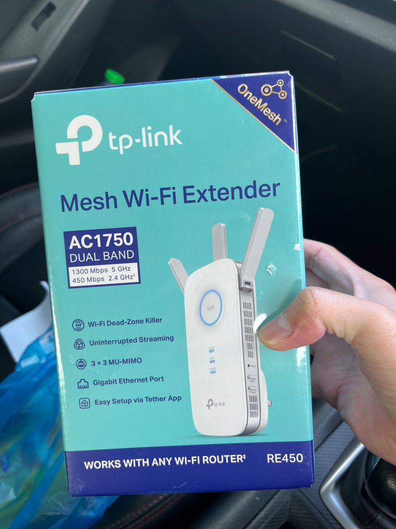 TP Link Wifi Extender RC450, Computers & Tech, Parts & Accessories