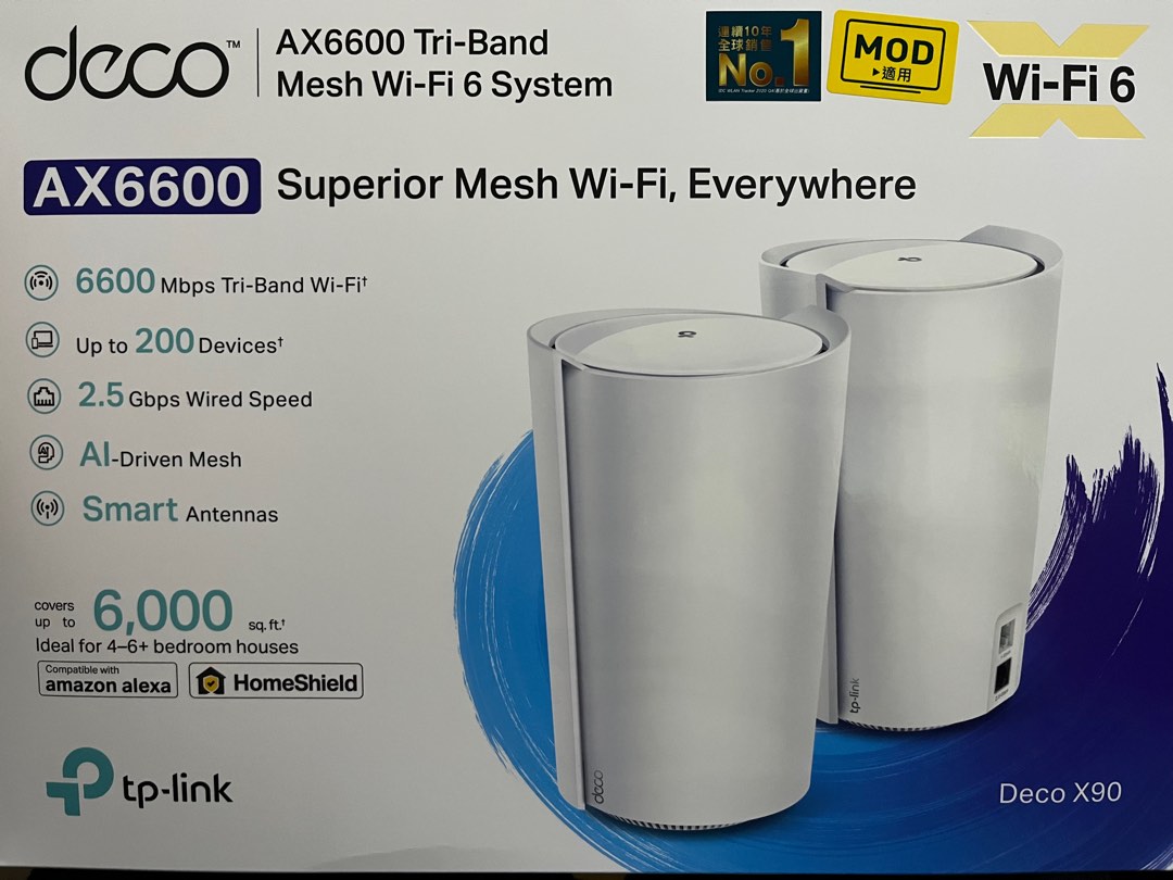 人気商品多数【新品】TP-Link Deco X90 2P AX6600 capanimations.tv