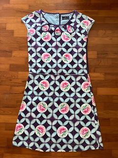Triologie Peranakan Print Dress (M)