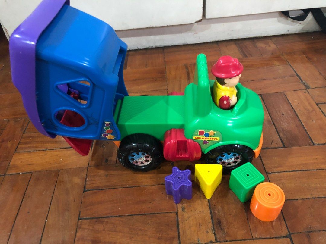 Truck Shape Sorter (Category: Infant Playtime) located in San Juan City. Submitted by lifeshop888 (Listing ID 1220428569, Image 3). Description: Truck shape sorter .