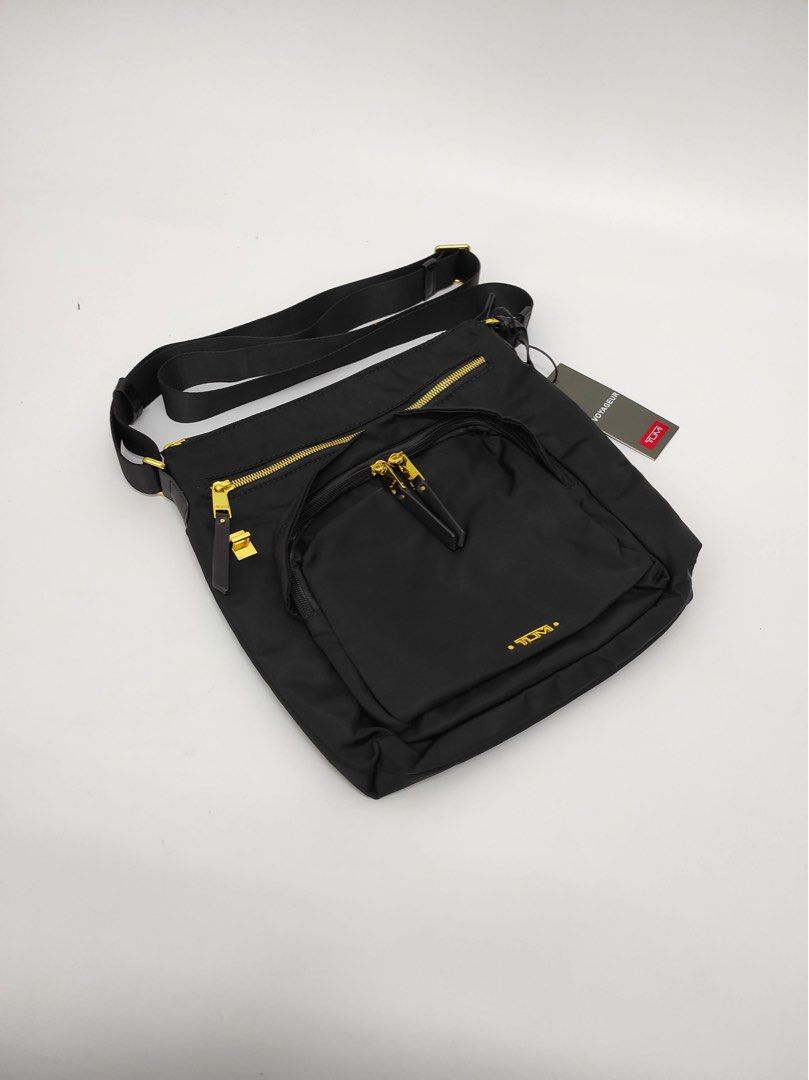 Tumi best sale carmel crossbody