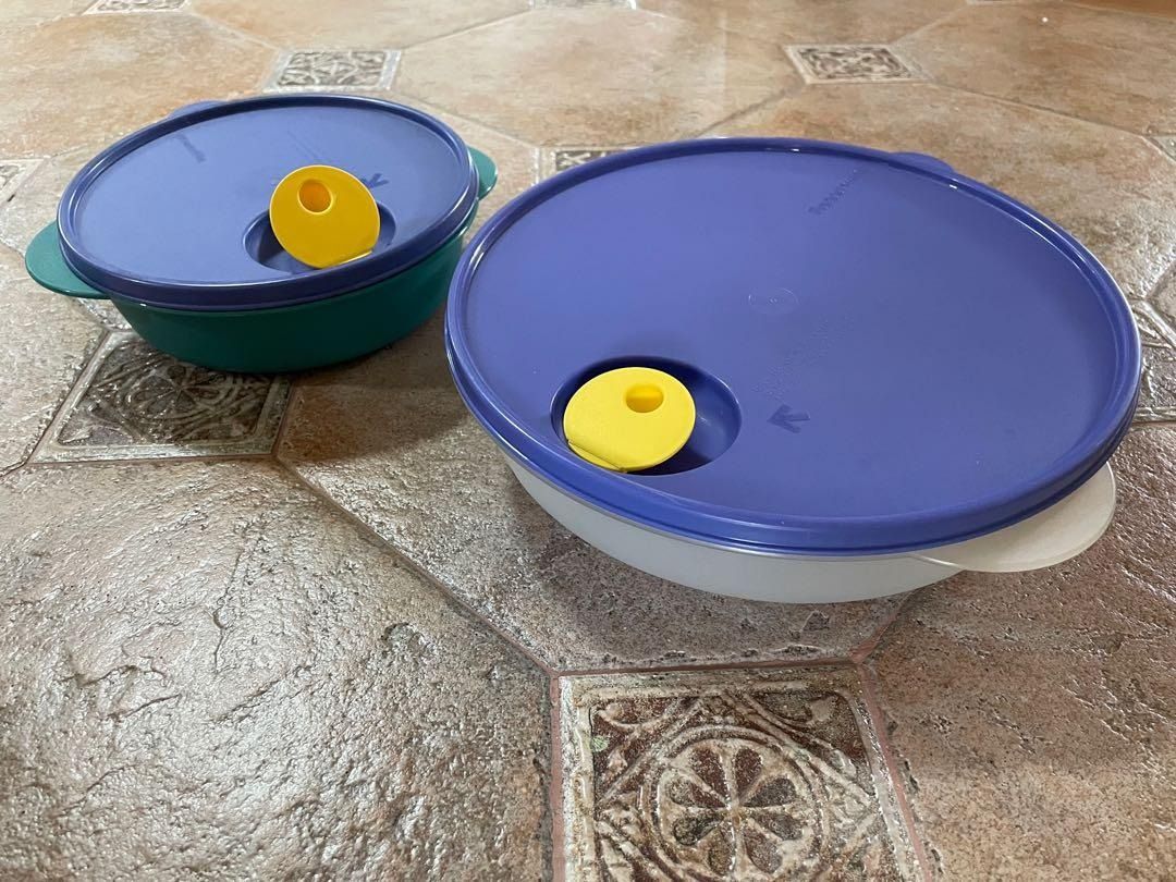 Tupperware Round Container, Furniture & Home Living, Home Improvement