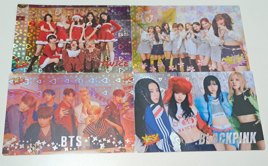 Twice BTS Blackpink 大閃卡yes精品yes禮物yescard yes card yes卡yes