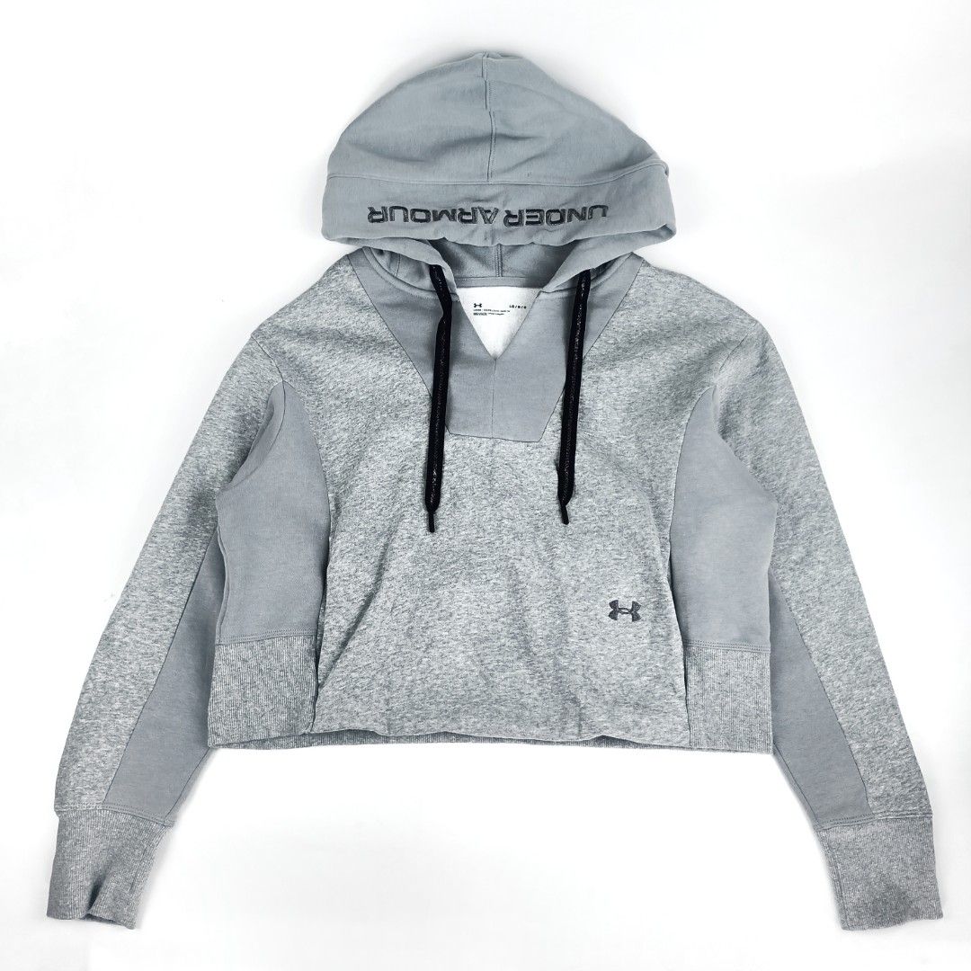 Under Armour Women s Loose Fit Thermal Hoodie Jacket Thrifted
