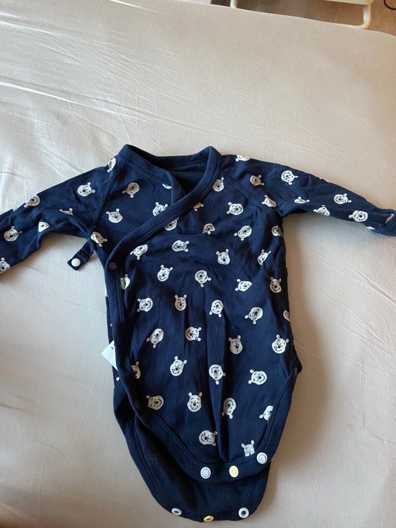 Uniqlo baby Disney Winnie the Pooh onesie, Babies & Kids, Babies & Kids