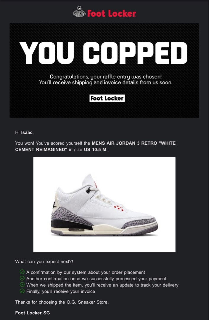 US 10 Air Jordan 3 White Cement Reimagined, Men's Fashion, Footwear,  Sneakers on Carousell