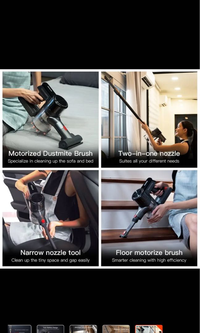 Vacuum cleaner morse cordless vacuum g10, TV & Home Appliances, Vacuum