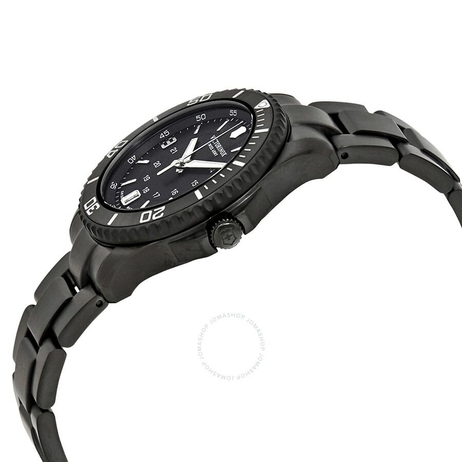 Victorinox Swiss Army Ladies Maverick Chrono Black Edition 34 Mm Black Current Black RSP 858