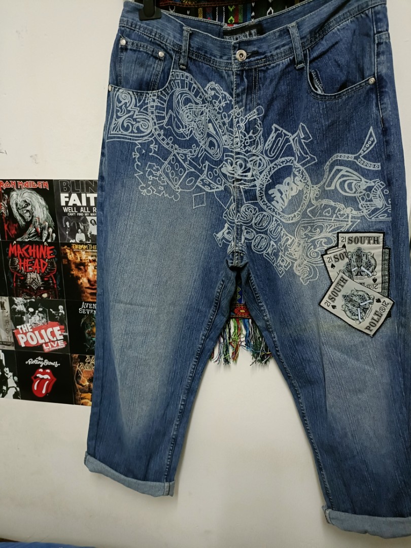 Vintage Southpole Jean Patches, Men's Fashion, Bottoms, Jeans on Carousell