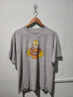 Vintage The Simpsons donut power shirt size L