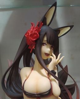 Wave 1/8 Scale Azur Lane Akagi Cluster Amaryllis of Paradise Skin Ver. PVC Figure (Used without Box)