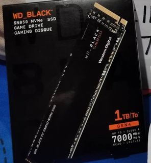 WD Black SN850 1TB NVMe Gen4