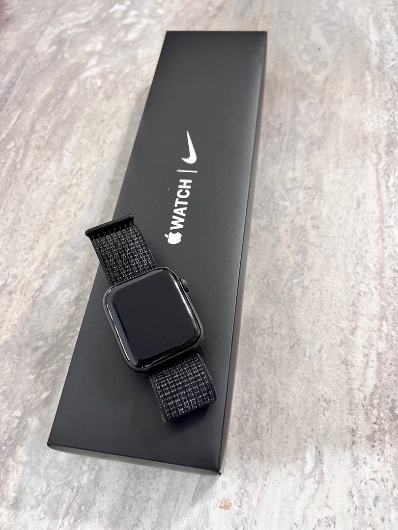 44mm black nike sport loop hot sale